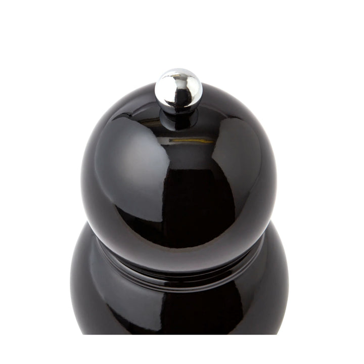 Black Lacquer Chubby Salt & Pepper Grinder