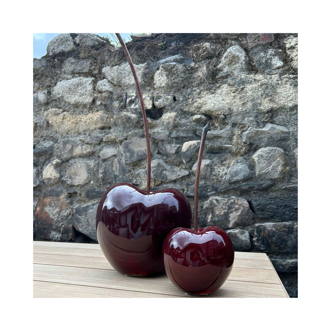 Ceramic Cherry - Bordeaux Portuguese Faience