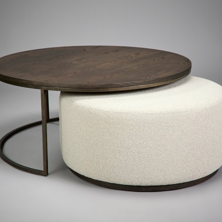 Hampton Coffee Table Nest and Ottoman