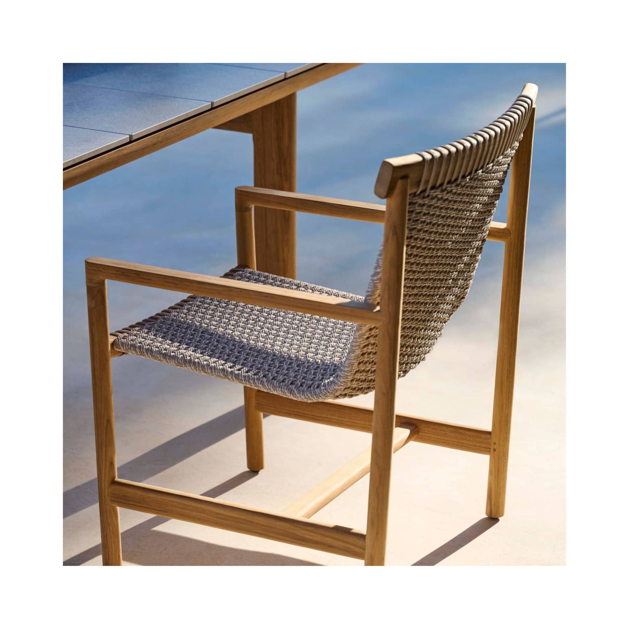 Coloured outdoor online dining chairs